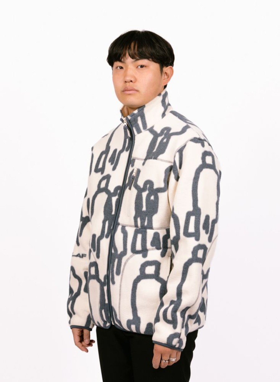 Olaf Hussein Sweaters | Olaf Hussein Passenger Zip Up Fleece