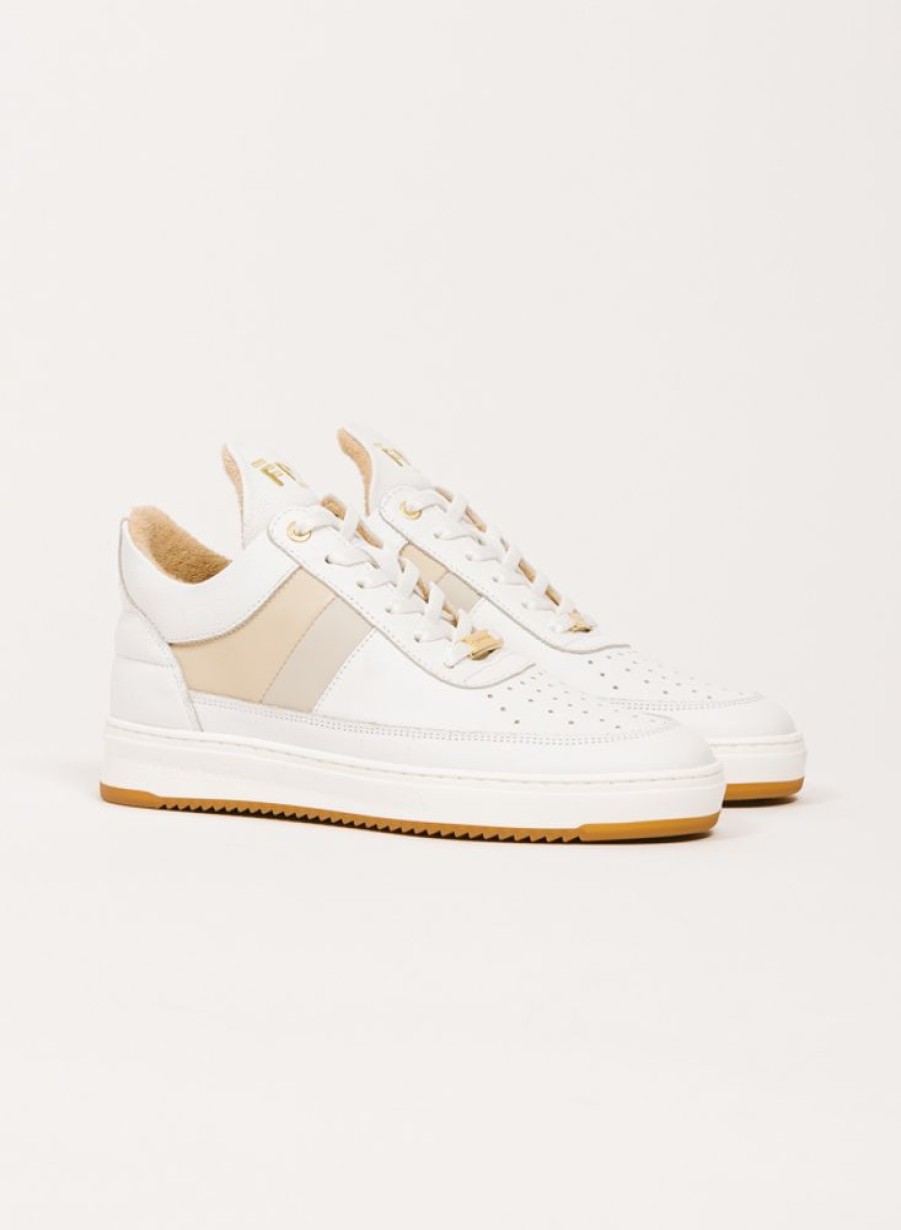 Filling Pieces Sneakers | Filling Pieces Low Top Game Beige