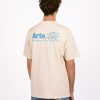 Arte T-Shirts | Arte Teo Back Ss24 T-Shirt Cream