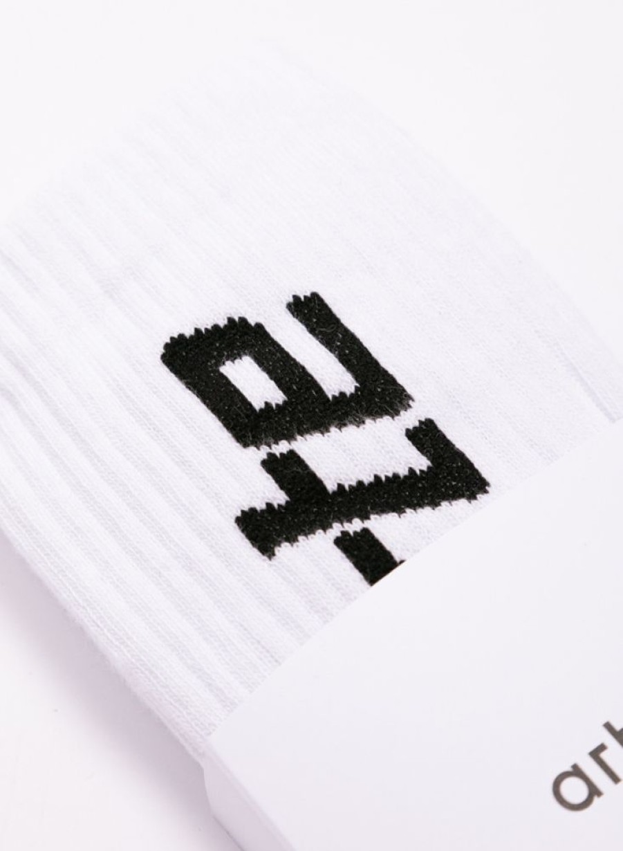 Arte | Arte Arte Vertical Socks White