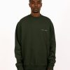 Samsoe Samsoe Sweaters | Samsoe Samsoe Norsbro Crew Neck 11720 Climbing Ivy