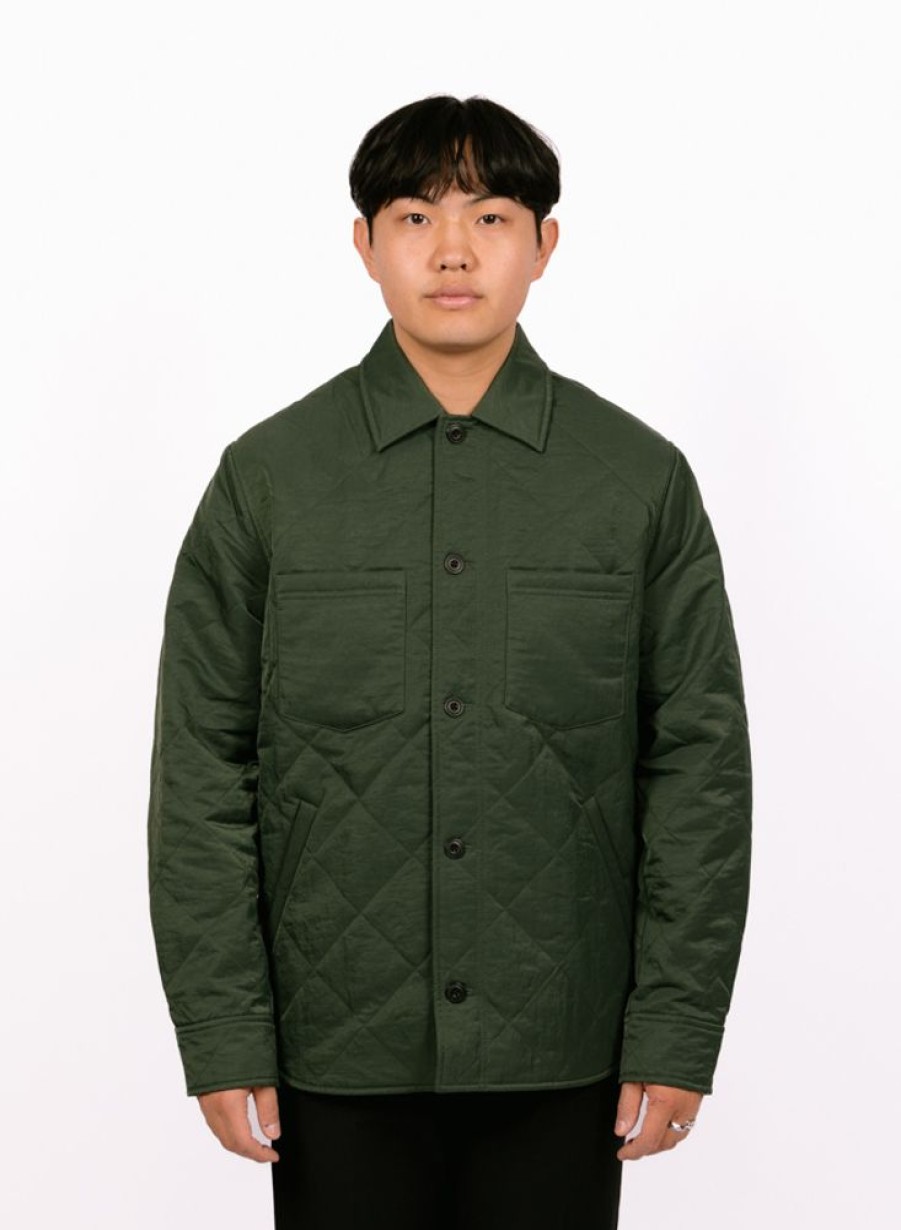 Samsoe Samsoe Jackets | Samsoe Samsoe Gilam Shirt Jacket 14998 Climbing Ivy