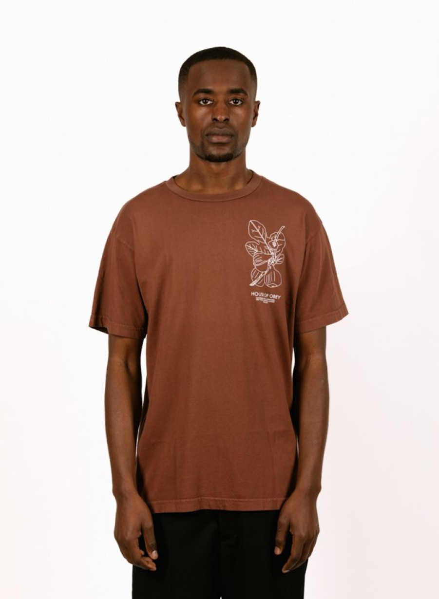 Obey T-Shirts | Obey Obey Fig Sepia