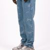 Olaf Hussein Pants | Olaf Hussein Wavy Aop Denim Pants