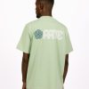 Arte T-Shirts | Arte Teo Circle Flower T-Shirt Green