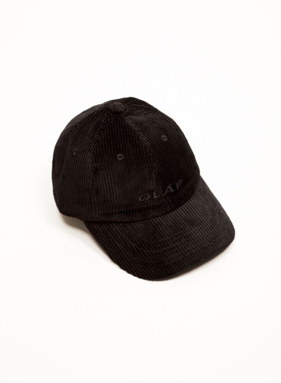 Olaf Hussein | Olaf Hussein Olaf Corduroy Cap Black