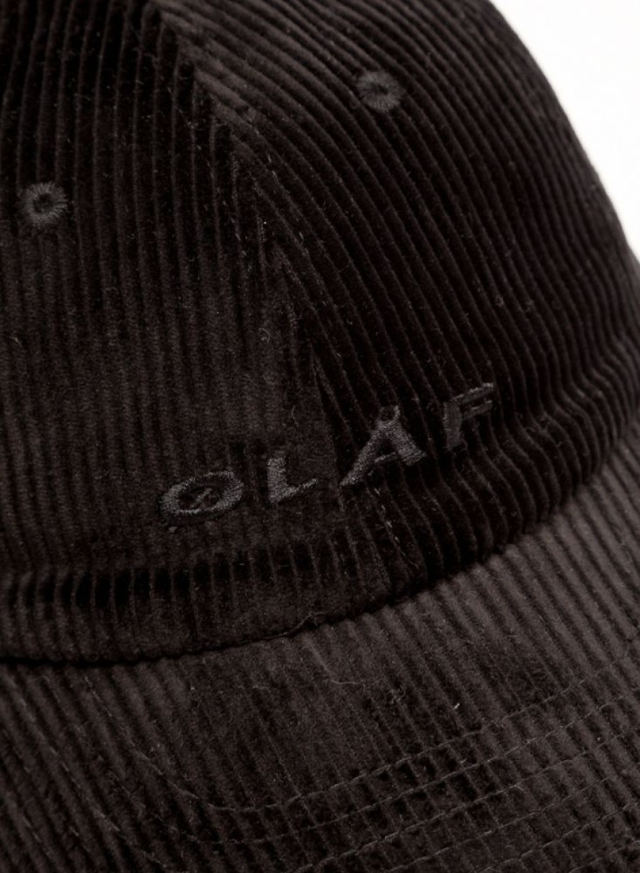 Olaf Hussein | Olaf Hussein Olaf Corduroy Cap Black