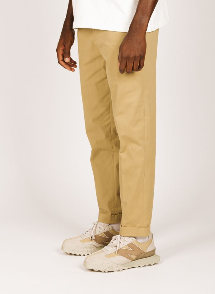 Olaf Hussein Pants | Olaf Hussein Olaf Slim Cotton Trouser Khaki