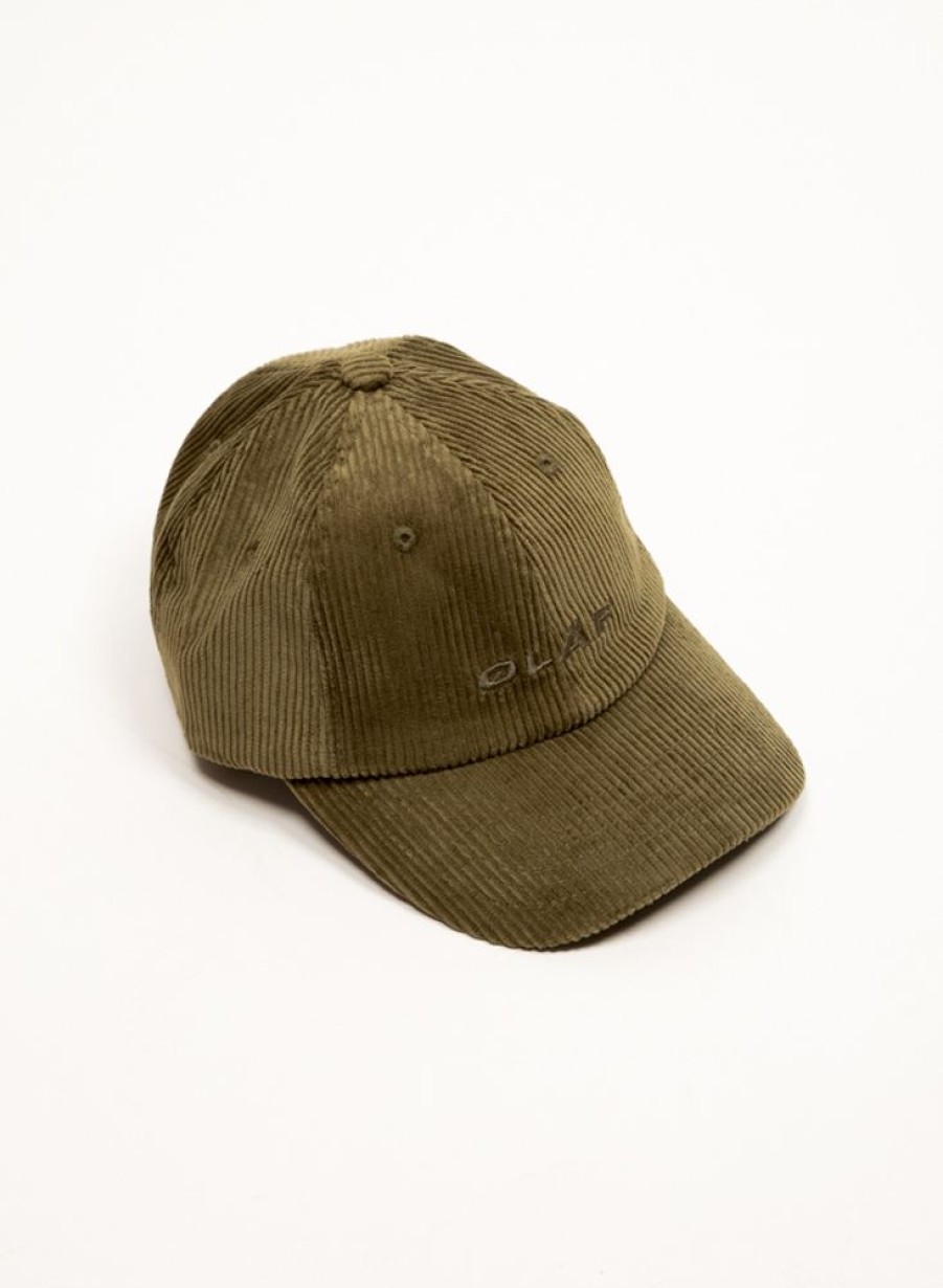 Olaf Hussein | Olaf Hussein Olaf Corduroy Cap Army Green