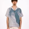 Olaf Hussein Shirts | Olaf Hussein Jellyfish Ss Shirt Navy/Off-White