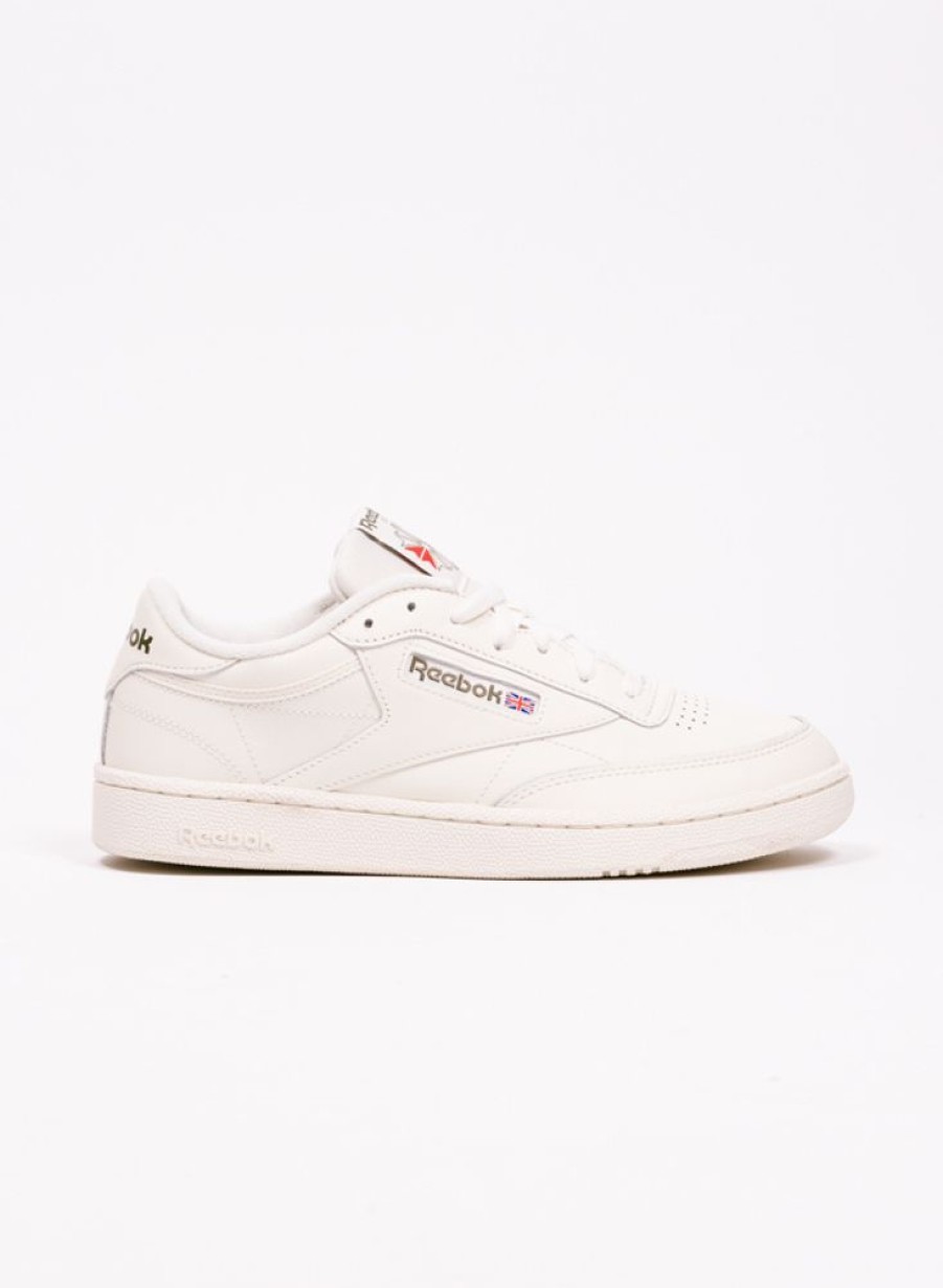 Reebok Sneakers | Reebok Club C 85 Chalk/Chalk/Hunter Green