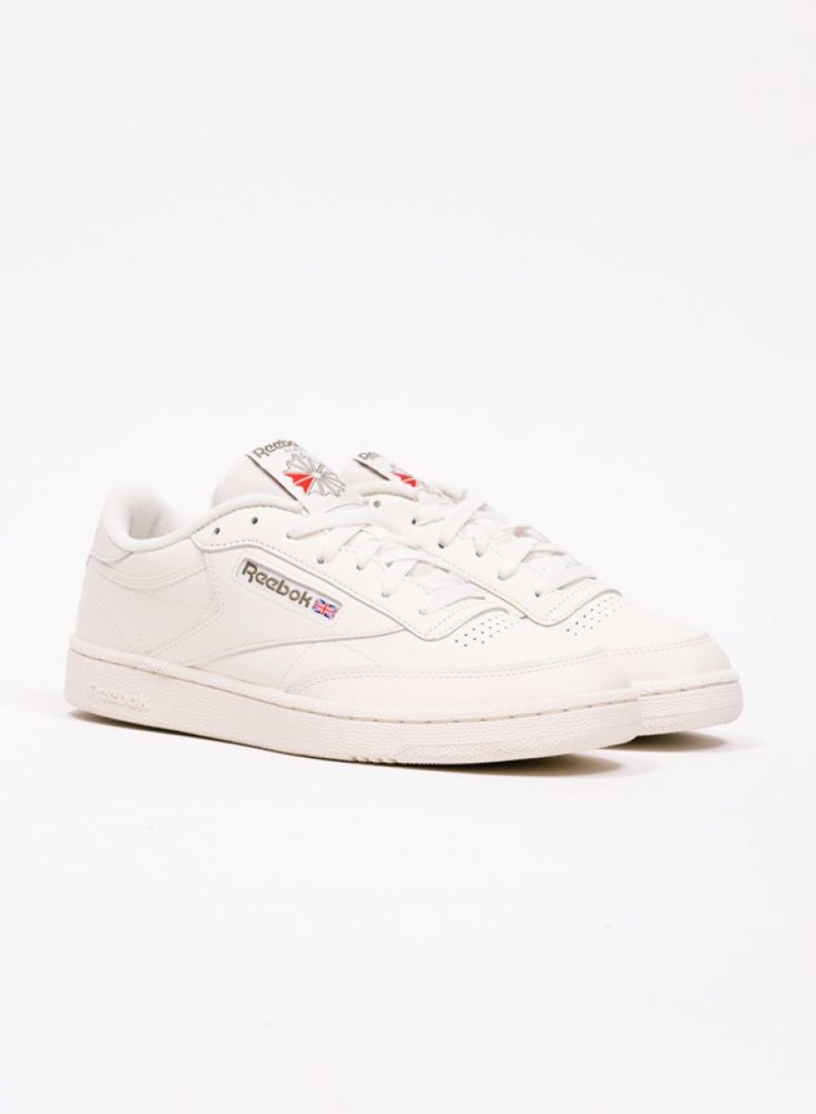 Reebok Sneakers | Reebok Club C 85 Chalk/Chalk/Hunter Green