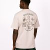 Daily Paper T-Shirts | Daily Paper Migration Ss T-Shirt Moonstruck Beige