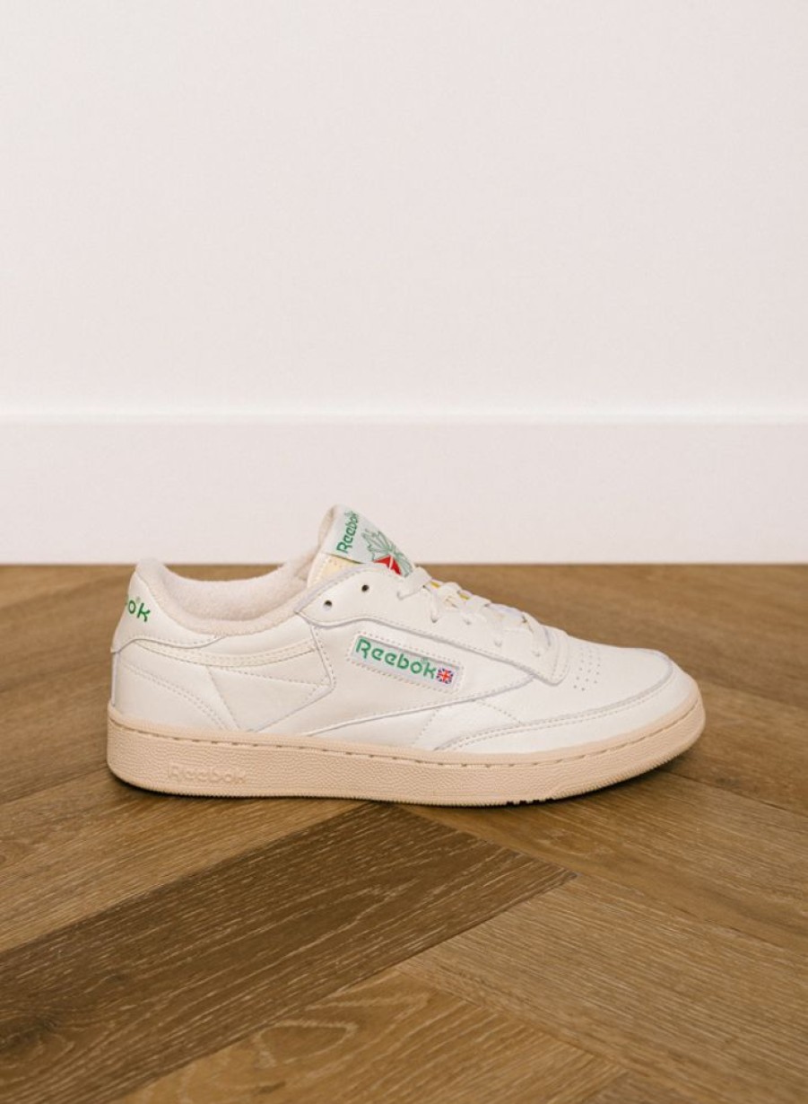 Reebok Sneakers | Reebok Reebok Club C 85 Vintage Chalk/Paper White/Green