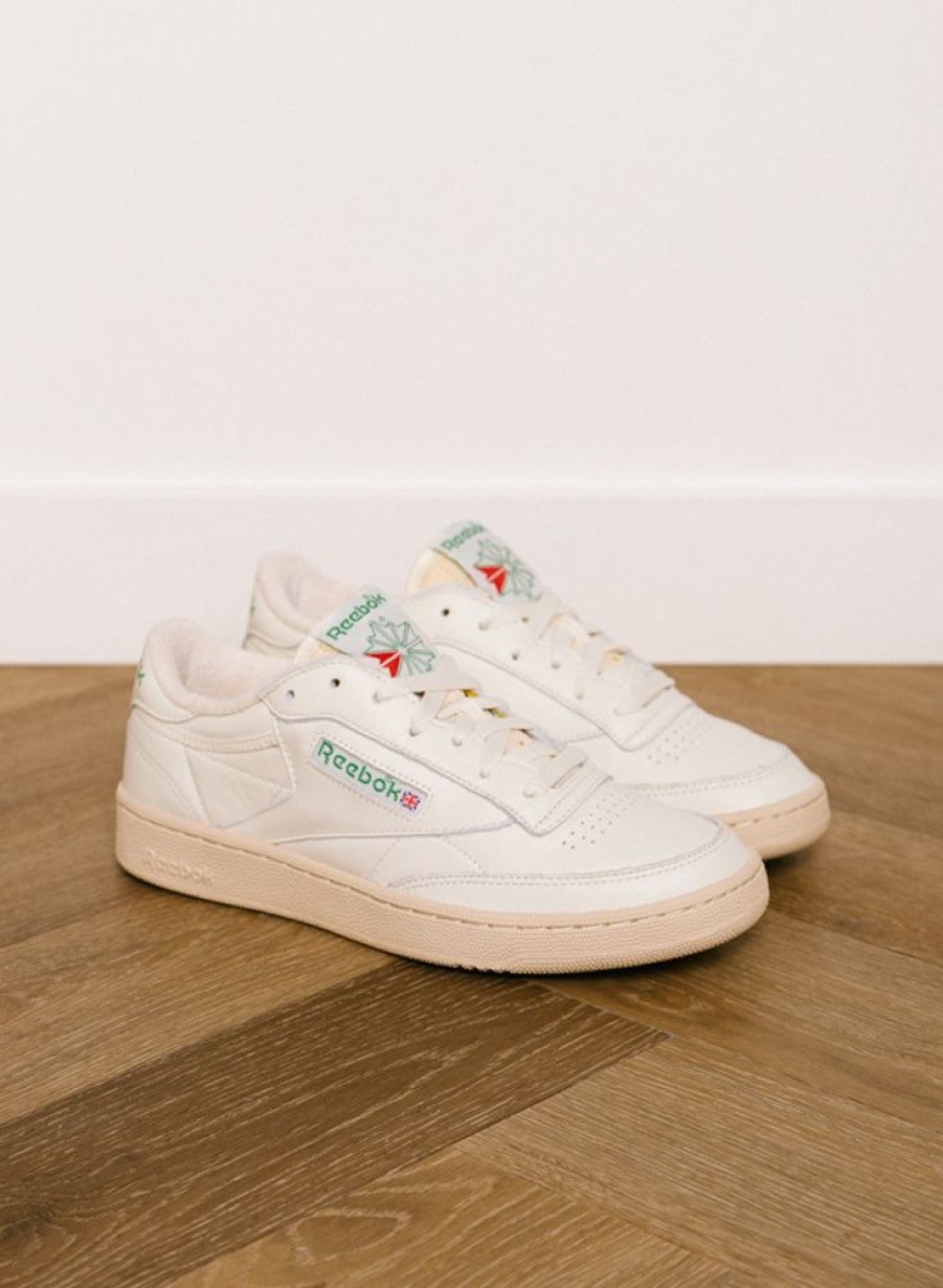 Reebok Sneakers | Reebok Reebok Club C 85 Vintage Chalk/Paper White/Green