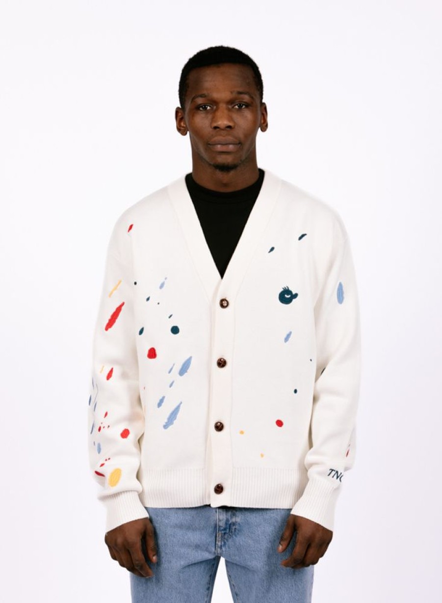 The New Originals Sweaters | The New Originals Paint Splatter Cardigan