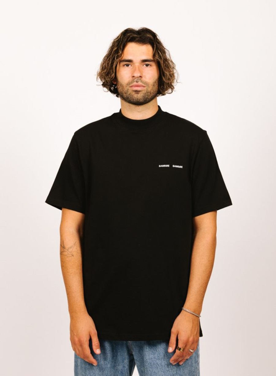 Samsoe Samsoe T-Shirts | Samsoe Samsoe Norsbro T-Shirt 6024 Black