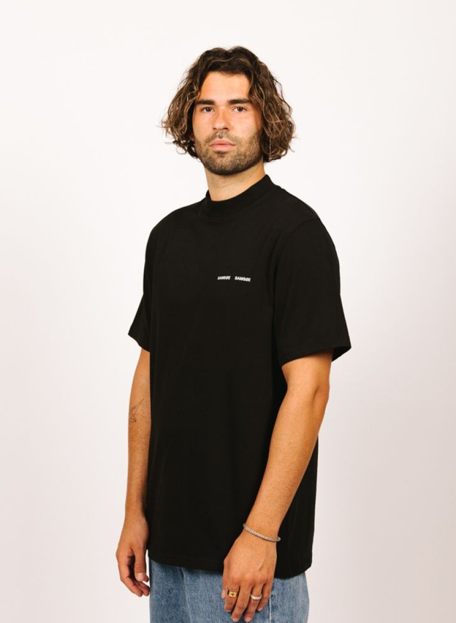 Samsoe Samsoe T-Shirts | Samsoe Samsoe Norsbro T-Shirt 6024 Black