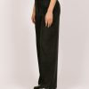 Olaf Hussein Pants | Olaf Hussein Wmn Pintuck Wide Leg Pant