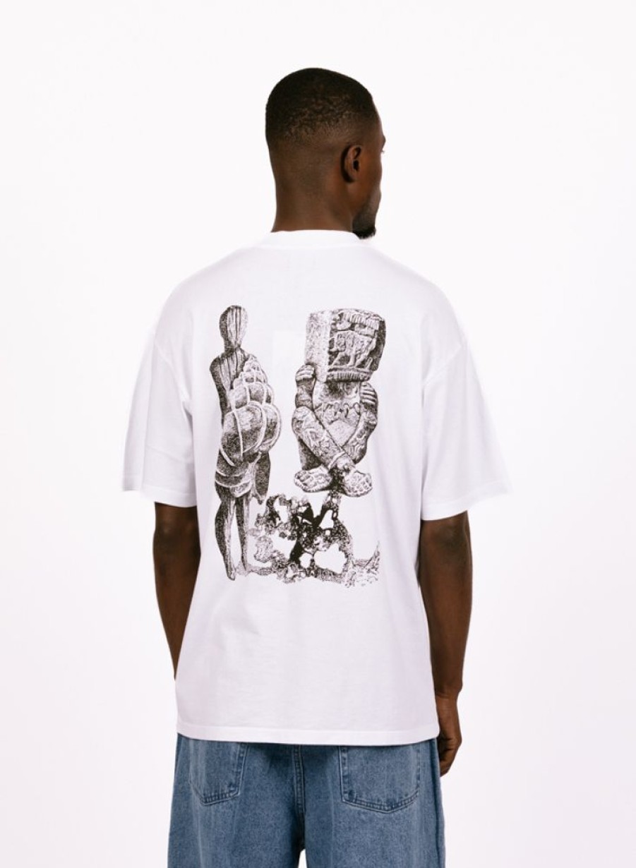 Edwin T-Shirts | Edwin Yusuke Isao T-Shirt White