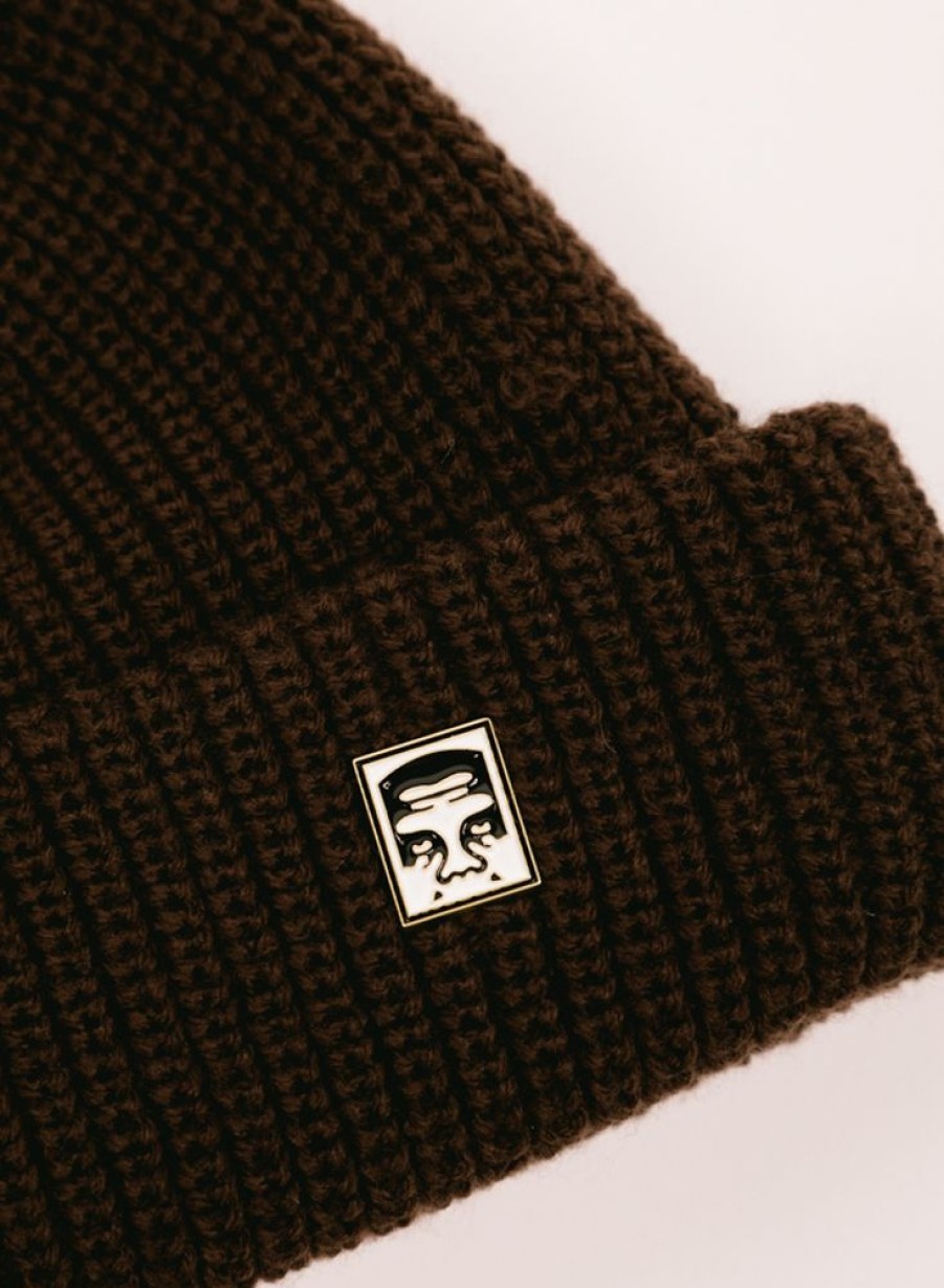 Obey | Obey Micro Beanie Java Brown