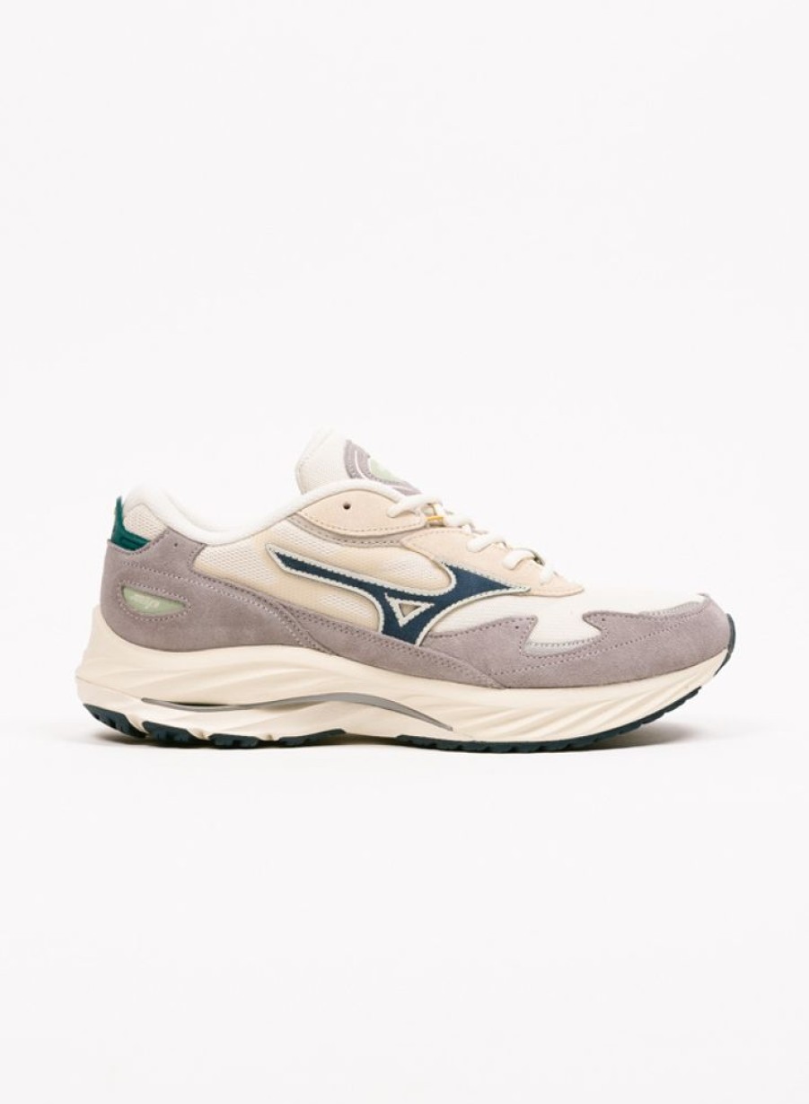 Mizuno Sneakers | Mizuno Wave Rider Beta Prstine/Ocean/Quick Silver