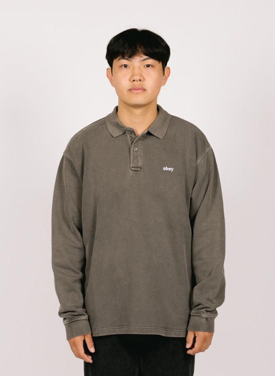 Obey Sweaters | Obey Lowercase Pigment Polo