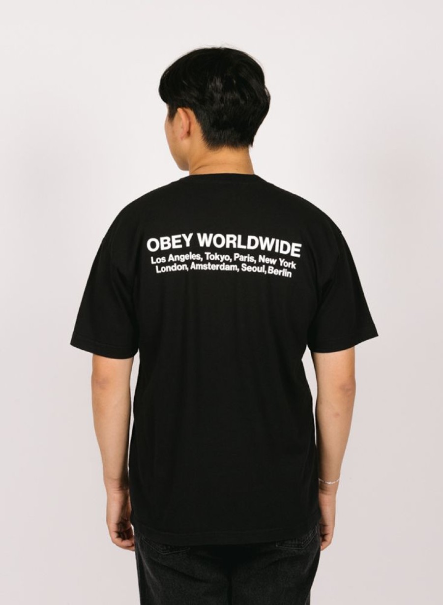 Obey T-Shirts | Obey Worldwide Cities Heavyweight T-Shirt