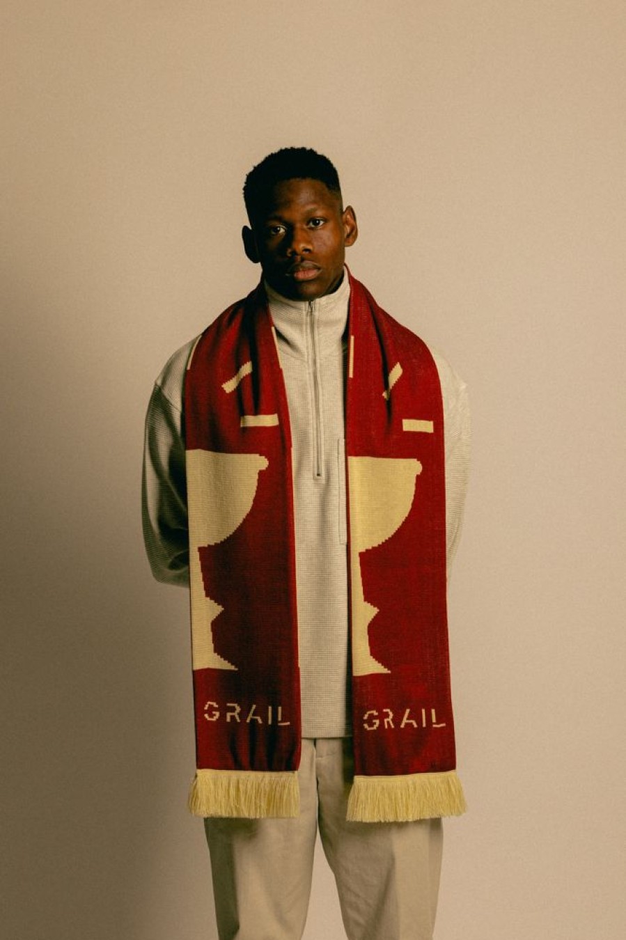 GRAIL | Grail Rosso Scarf