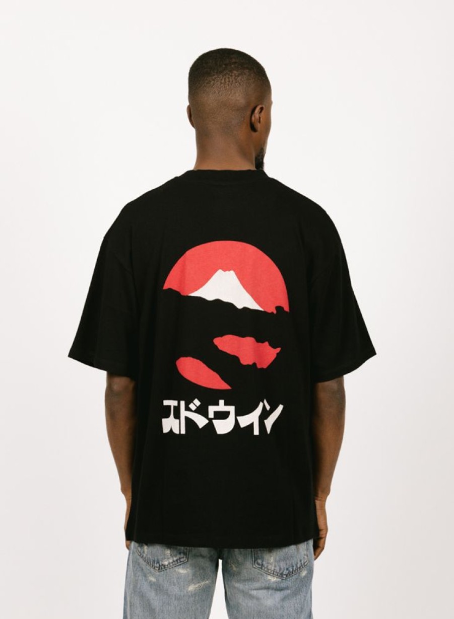 Edwin T-Shirts | Edwin Kamifuji T-Shirt Black