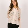 Olaf Hussein | Olaf Hussein Wmn Aop Sheer Shirt