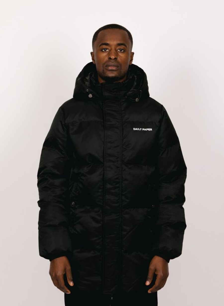 Daily Paper Jackets | Daily Paper Epuffa Mid Black