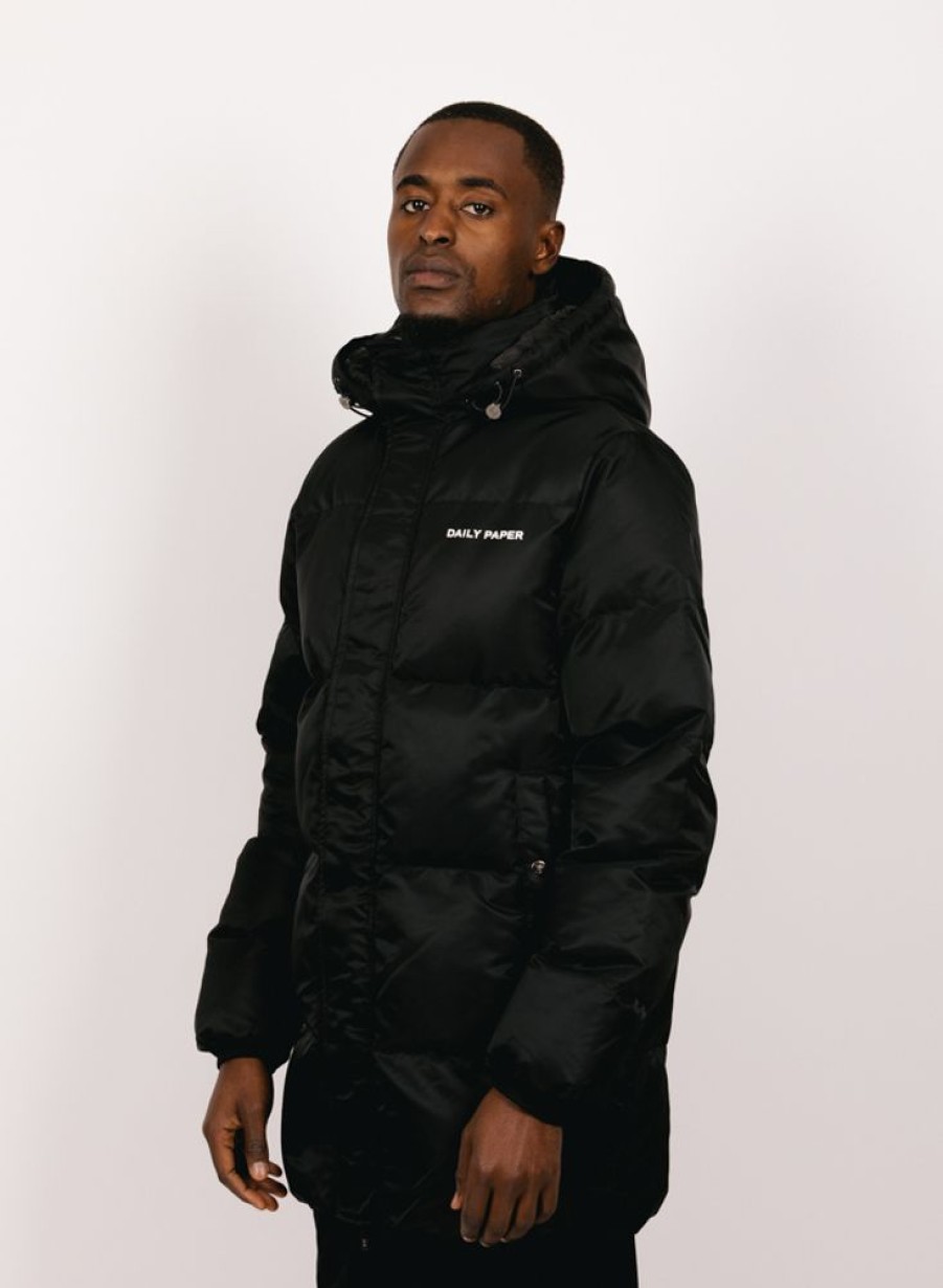 Daily Paper Jackets | Daily Paper Epuffa Mid Black