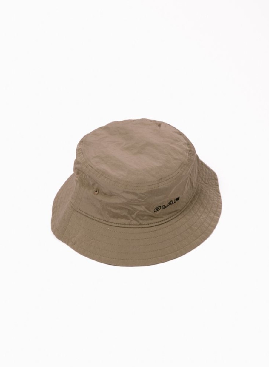 Olaf Hussein | Olaf Hussein Olaf Nylon Bucket Hat Grey