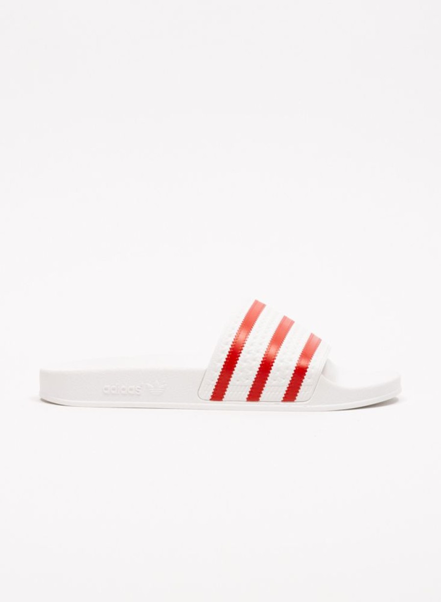 adidas originals Slides | Adidas Originals Adilette White/Red