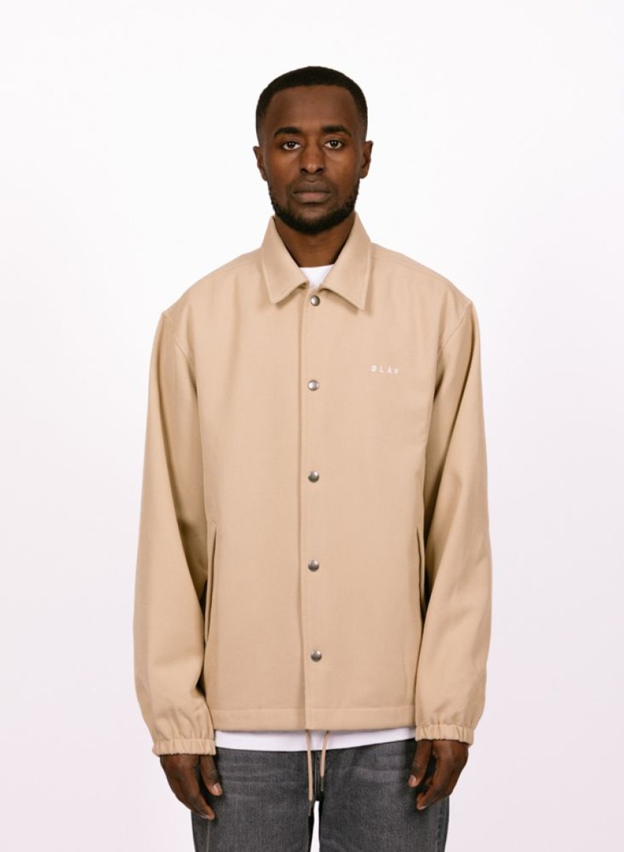 Olaf Hussein Jackets | Olaf Hussein Coach Jacket Cream