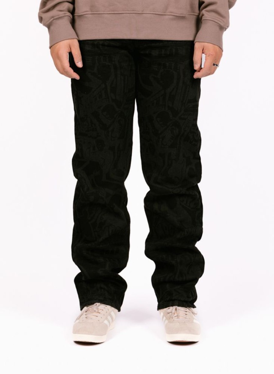 Daily Paper Pants | Daily Paper Hoyam Pants Black