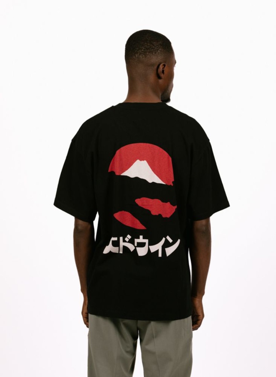 Edwin T-Shirts | Edwin Kamifuji T-Shirt Black