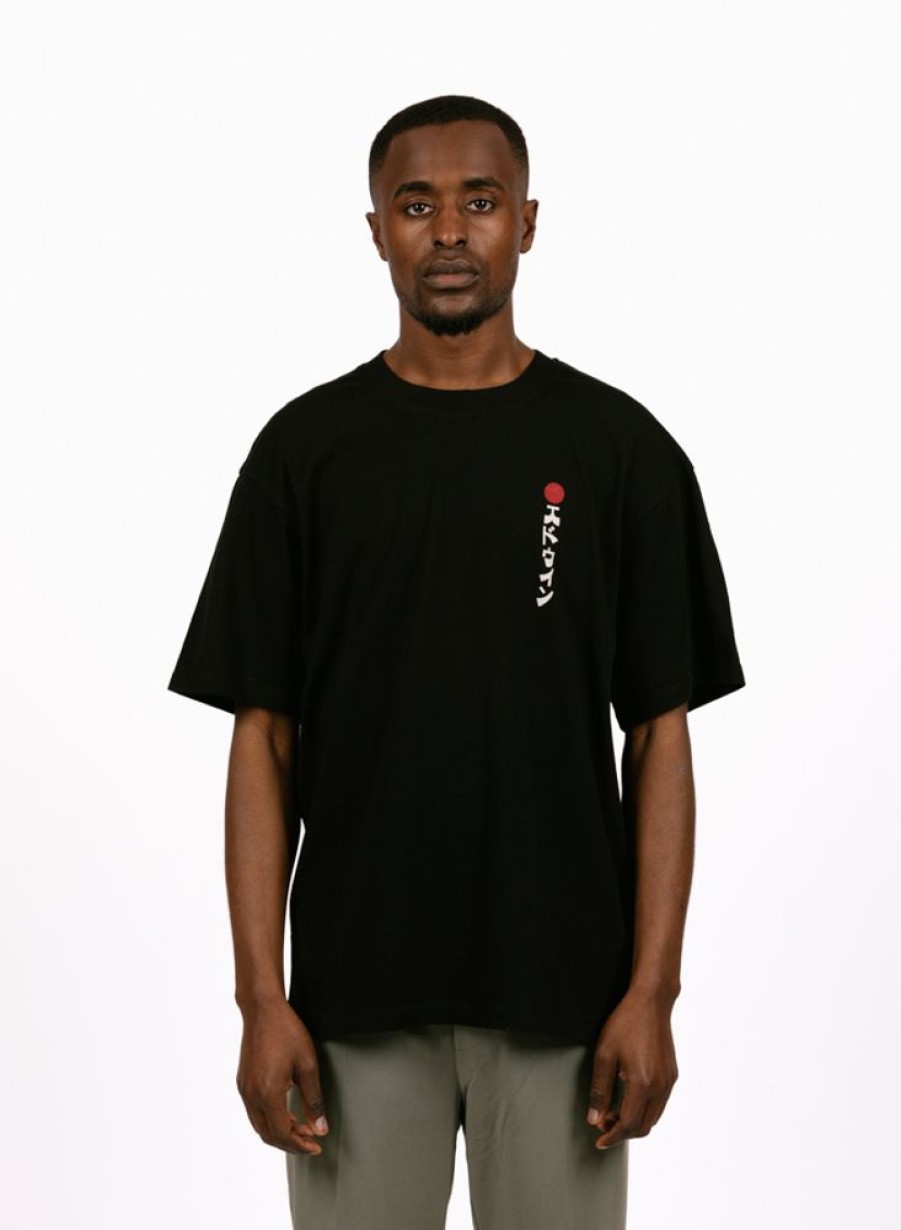 Edwin T-Shirts | Edwin Kamifuji T-Shirt Black