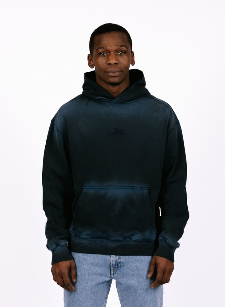 The New Originals Sweaters | The New Originals Workman Vintage Hoodie Stock Navy