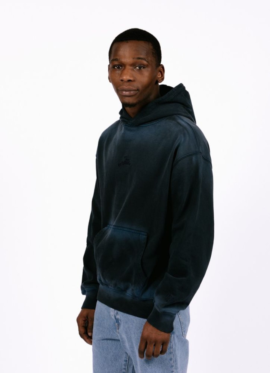 The New Originals Sweaters | The New Originals Workman Vintage Hoodie Stock Navy