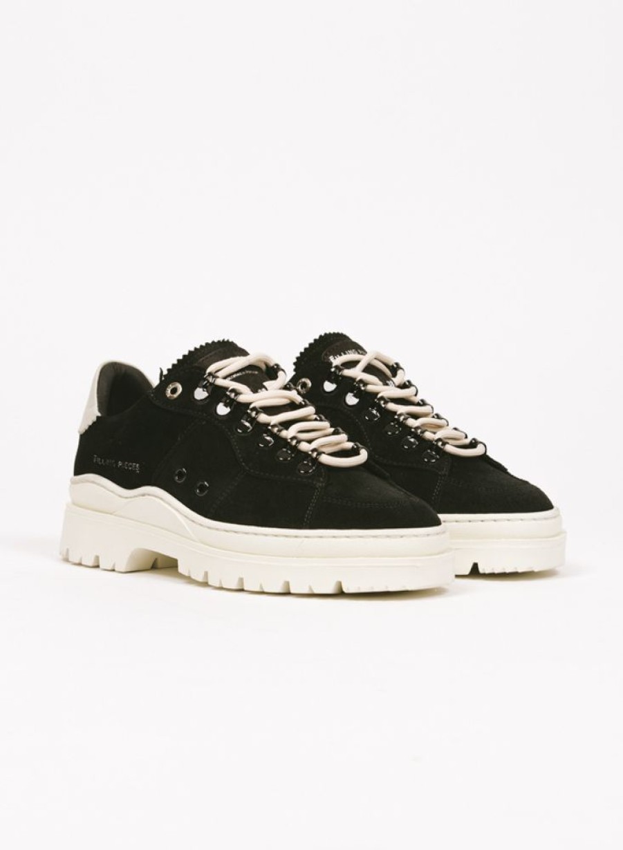 Filling Pieces Sneakers | Filling Pieces Court Serrated Black/Off White