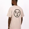 Olaf Hussein T-Shirts | Olaf Hussein Face Tee Cement