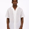 Wax London Shirts | Wax London Didcot Shirt Corded Lace White