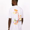 New Amsterdam Surf Association T-Shirts | New Amsterdam Surf Association Night Lights Tee White