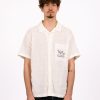 Palmes Shirts | Palmes Martini Short-Sleeved Shirt Off-White