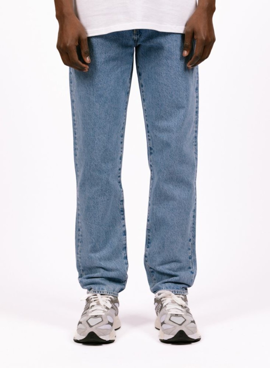 Edwin Pants | Edwin Cosmos Pant Blue Heavy Bleach Wash