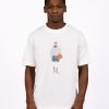 New Balance T-Shirts | New Balance Nb Athletics Basketball Style Relaxed Tee Sea Salt