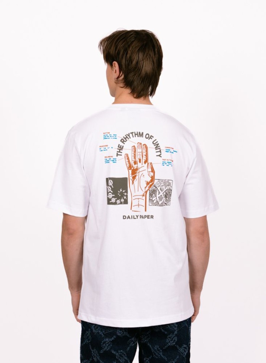 Daily Paper T-Shirts | Daily Paper Identity Ss T-Shirt White