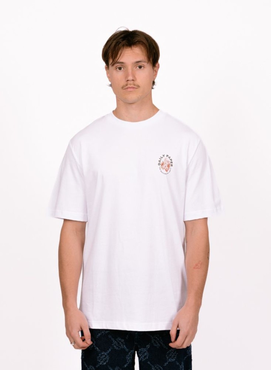 Daily Paper T-Shirts | Daily Paper Identity Ss T-Shirt White